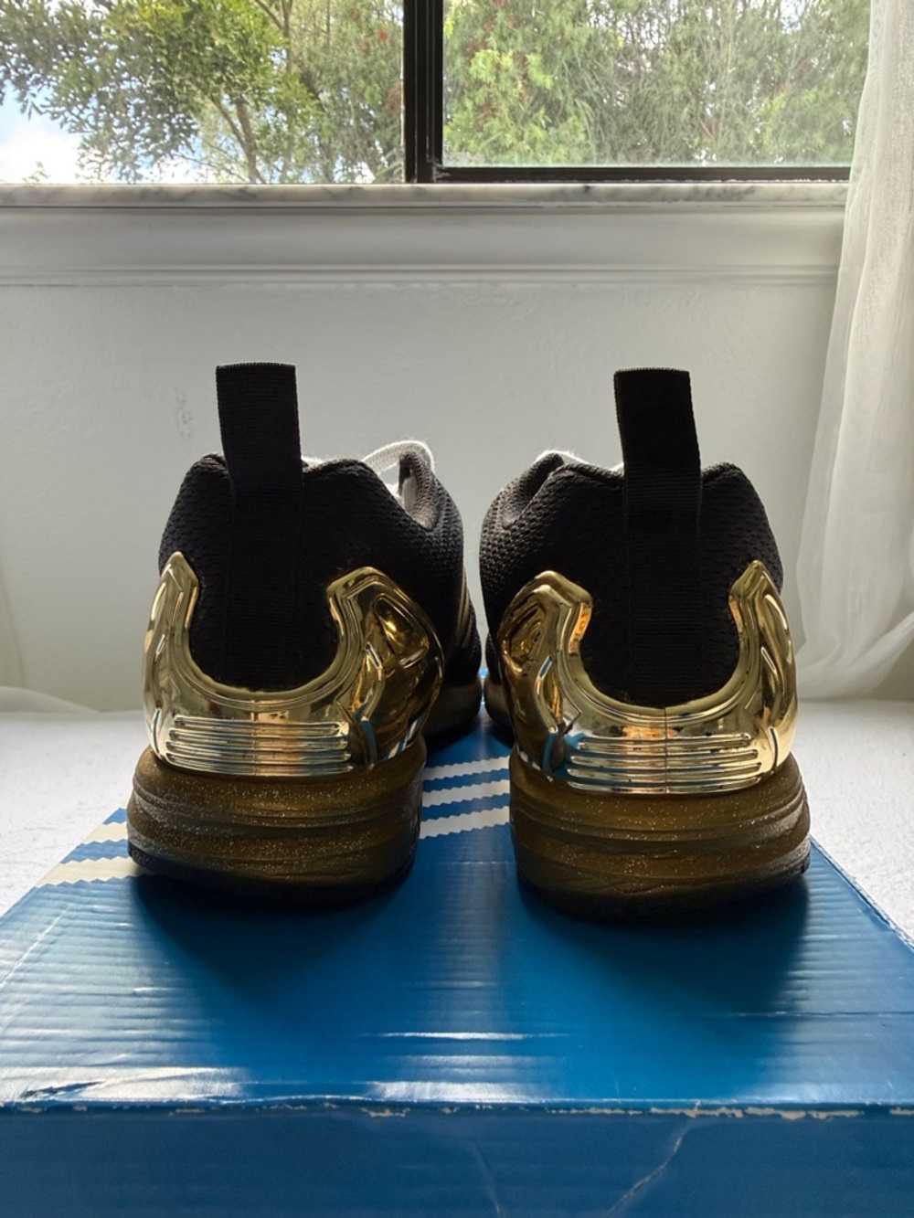 Adidas ZX Flux Star Wars Gold Detail Sneakers Youth 4.5Y Women 7 - Picture 7 of 15